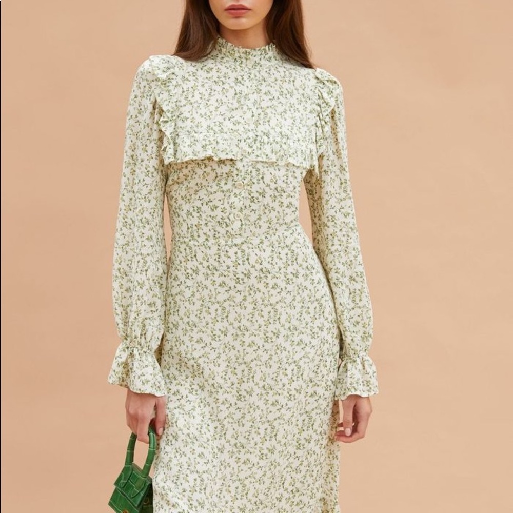 Reformation Hallie Dress Ivy NWT